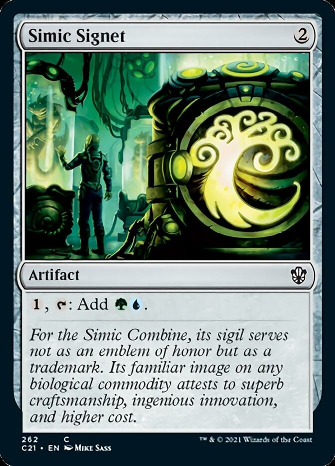 Simic Signet [Commander 2021] | Lots Moore NSW