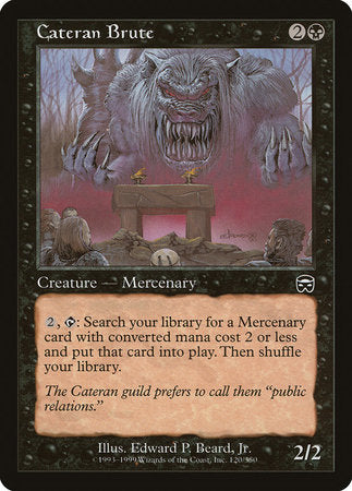 Cateran Brute [Mercadian Masques] | Lots Moore NSW