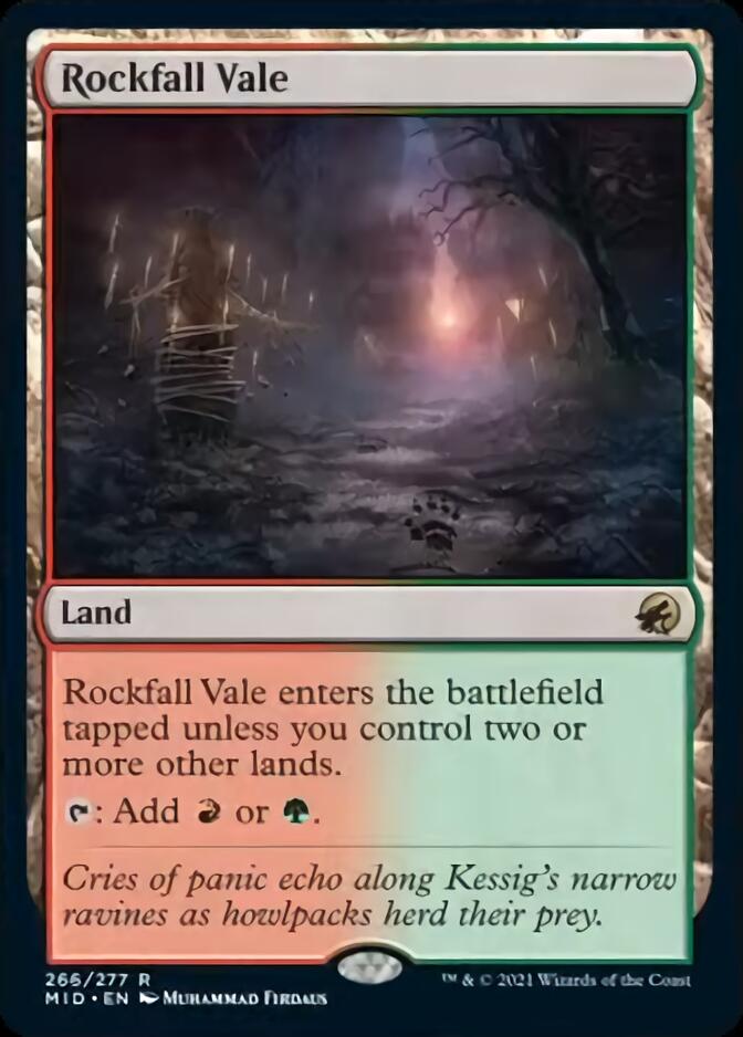 Rockfall Vale [Innistrad: Midnight Hunt] | Lots Moore NSW