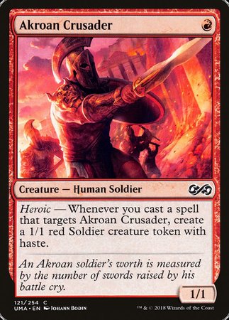 Akroan Crusader [Ultimate Masters] | Lots Moore NSW