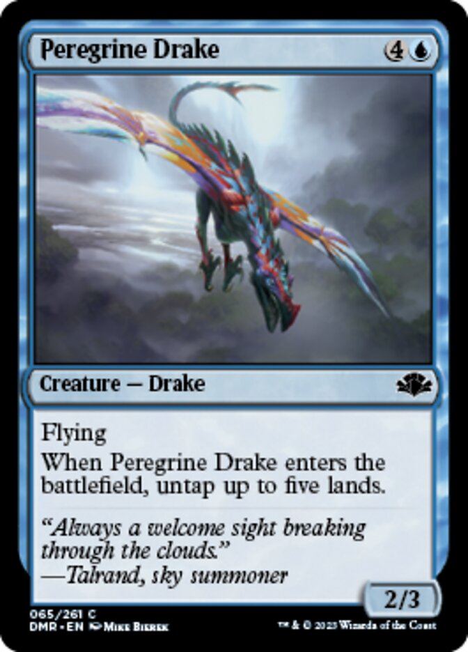 Peregrine Drake [Dominaria Remastered] | Lots Moore NSW