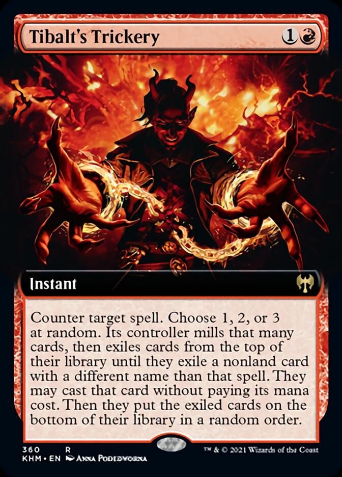 Tibalt's Trickery (Extended Art) [Kaldheim] | Lots Moore NSW