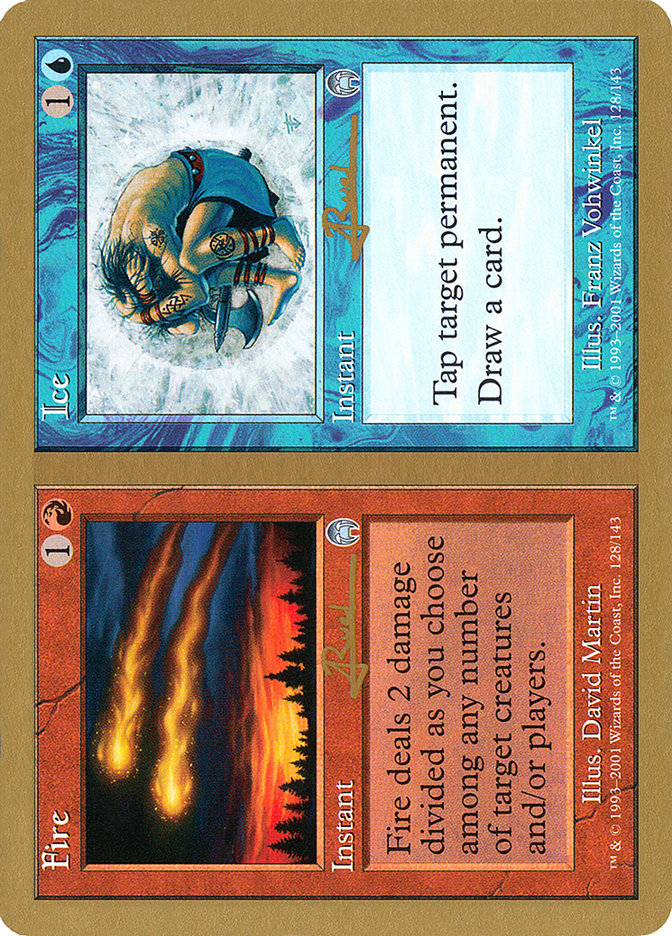 Fire // Ice (Antoine Ruel) [World Championship Decks 2001] | Lots Moore NSW