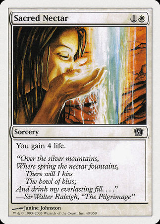 Sacred Nectar [Eighth Edition] | Lots Moore NSW