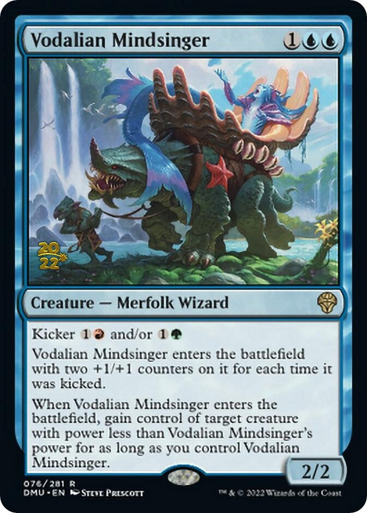 Vodalian Mindsinger [Dominaria United Prerelease Promos] | Lots Moore NSW