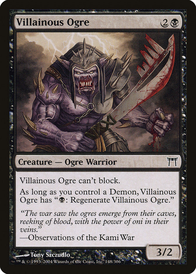 Villainous Ogre [Champions of Kamigawa] | Lots Moore NSW