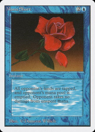 Mana Short [Unlimited Edition] | Lots Moore NSW