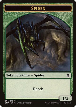 Spider Token (014) [Commander Anthology Tokens] | Lots Moore NSW