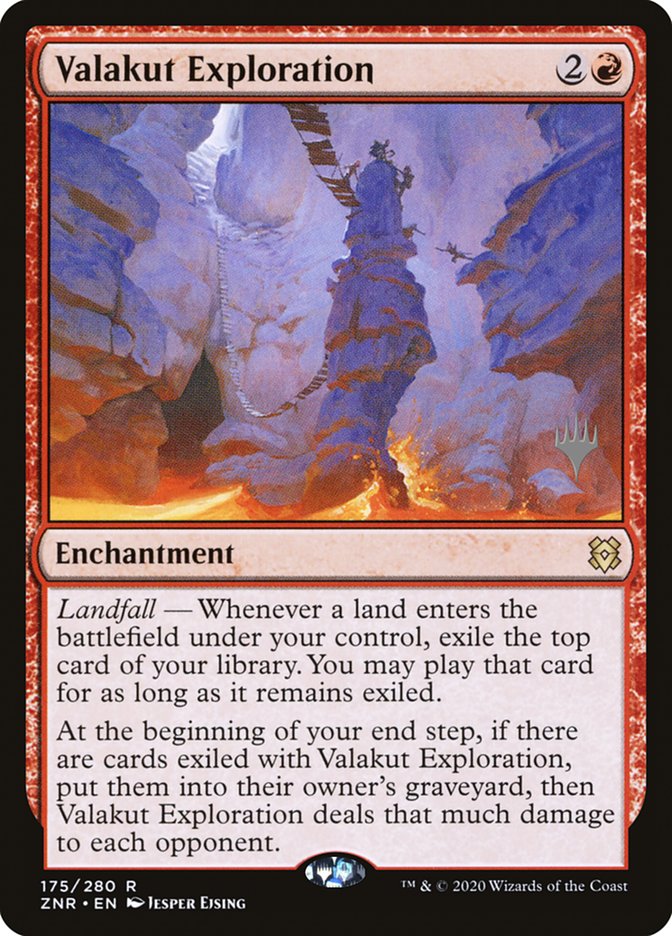 Valakut Exploration (Promo Pack) [Zendikar Rising Promos] | Lots Moore NSW