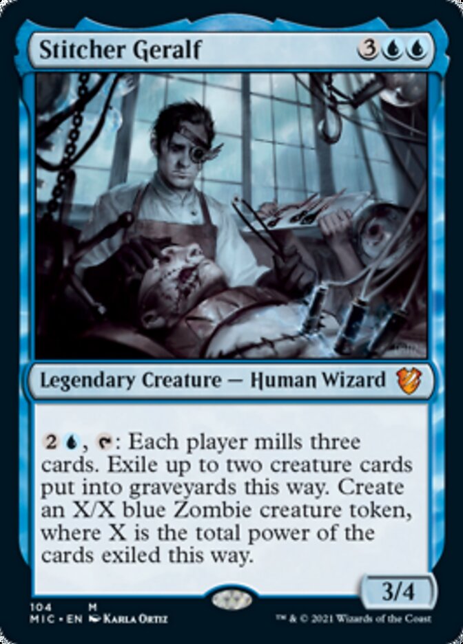 Stitcher Geralf [Innistrad: Midnight Hunt Commander] | Lots Moore NSW