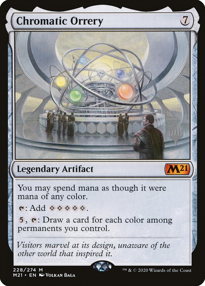 Chromatic Orrery (Promo Pack) [Core Set 2021 Promos] | Lots Moore NSW