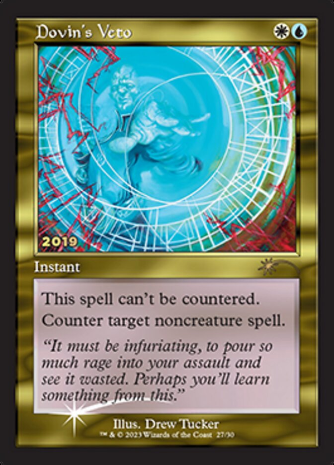 Dovin's Veto [30th Anniversary Promos] | Lots Moore NSW