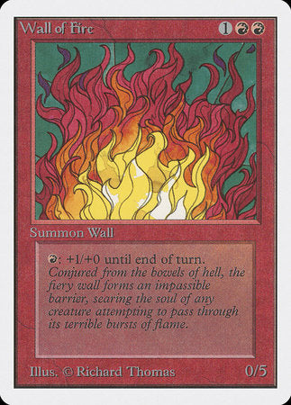 Wall of Fire [Unlimited Edition] | Lots Moore NSW