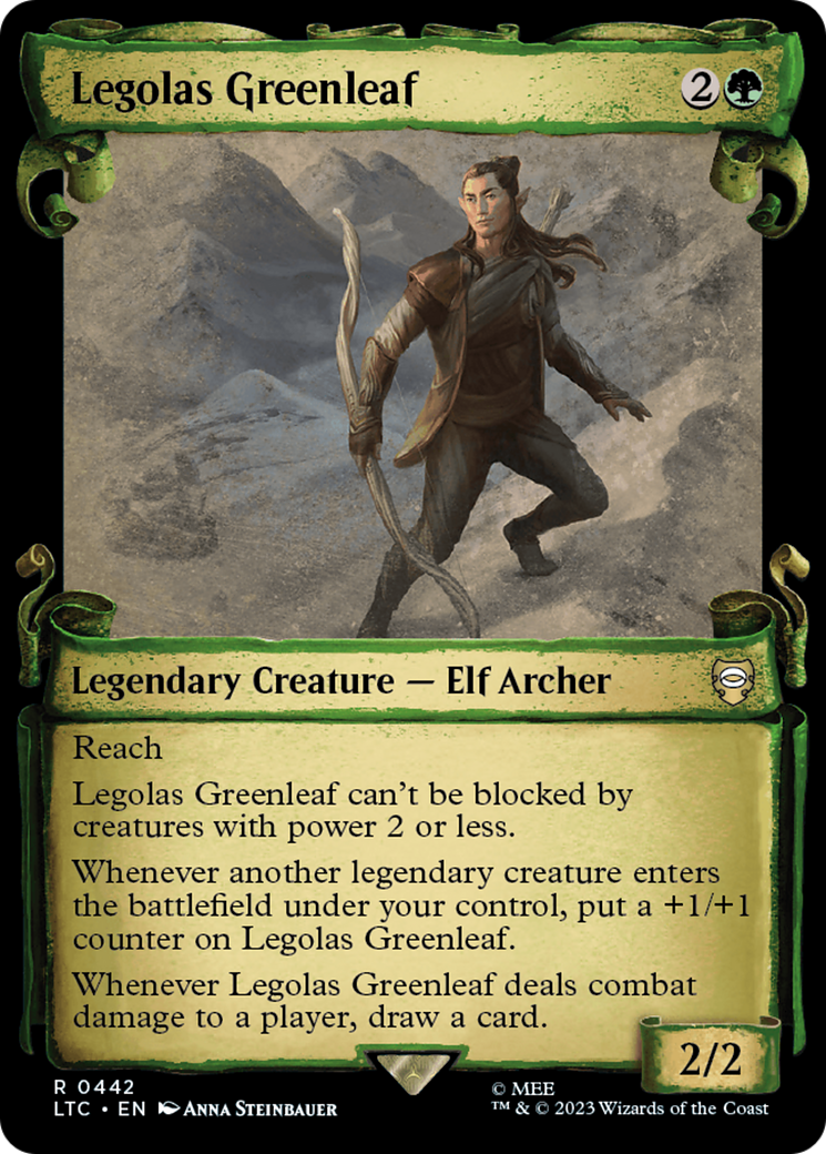 Legolas Greenleaf [The Lord of the Rings: Tales of Middle-Earth Commander Showcase Scrolls] | Lots Moore NSW