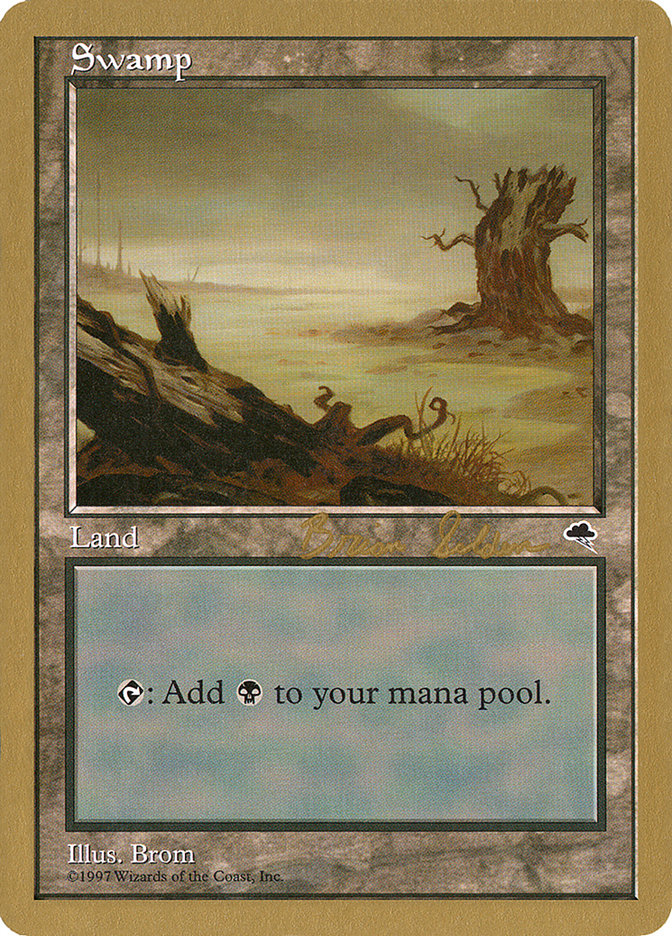 Swamp (bs340) (Brian Selden) [World Championship Decks 1998] | Lots Moore NSW