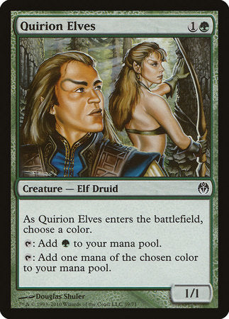 Quirion Elves [Duel Decks: Phyrexia vs. the Coalition] | Lots Moore NSW