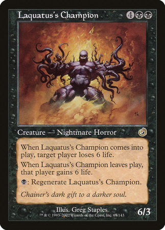 Laquatus's Champion [Torment] | Lots Moore NSW