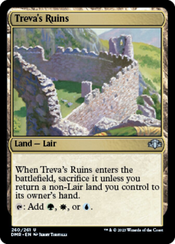 Treva's Ruins [Dominaria Remastered] | Lots Moore NSW