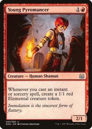 Young Pyromancer [Duel Decks: Mind vs. Might] | Lots Moore NSW