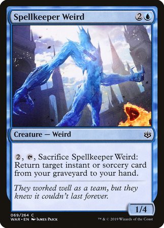 Spellkeeper Weird [War of the Spark] | Lots Moore NSW