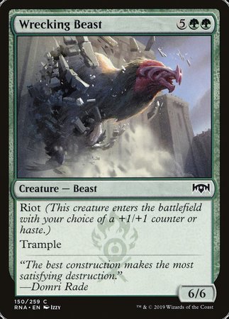 Wrecking Beast [Ravnica Allegiance] | Lots Moore NSW