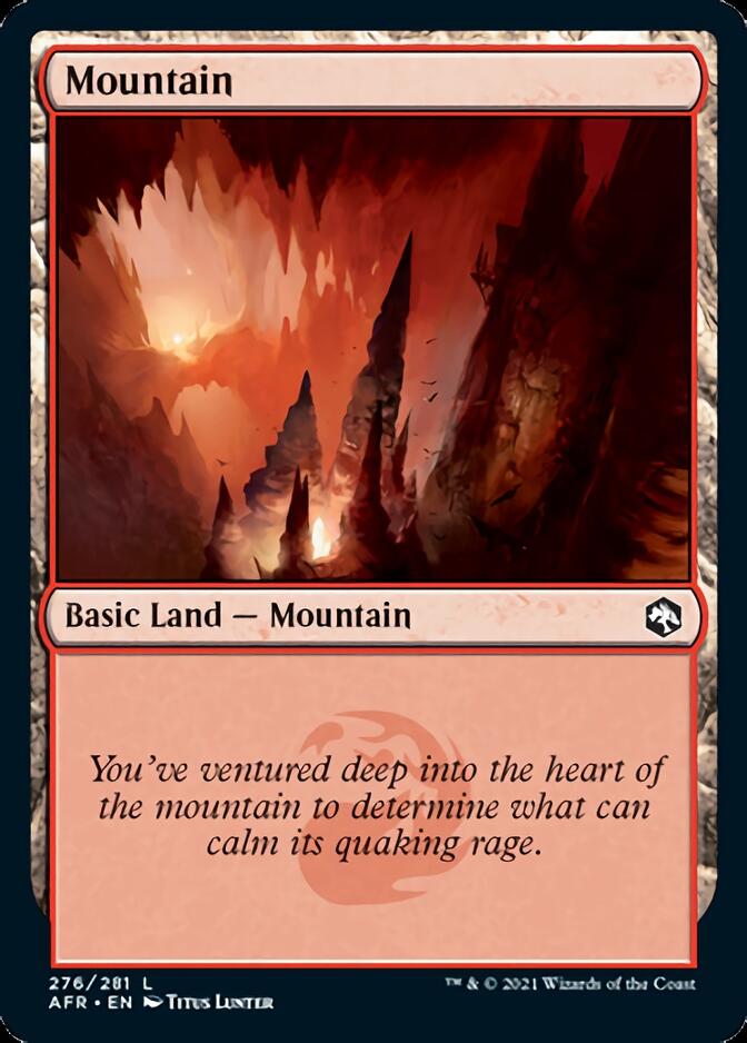 Mountain (276) [Dungeons & Dragons: Adventures in the Forgotten Realms] | Lots Moore NSW