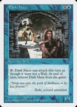 Dark Maze [Fifth Edition] | Lots Moore NSW
