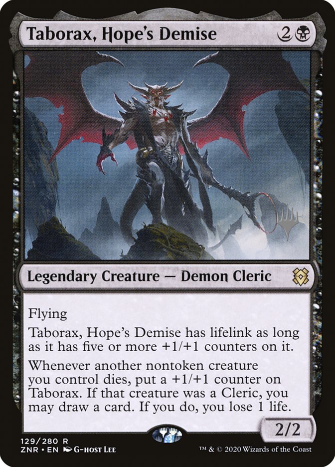 Taborax, Hope's Demise (Promo Pack) [Zendikar Rising Promos] | Lots Moore NSW