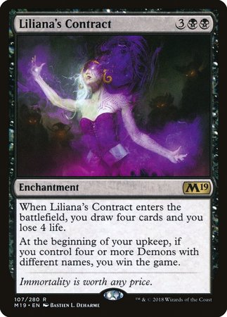 Liliana's Contract [Core Set 2019] | Lots Moore NSW