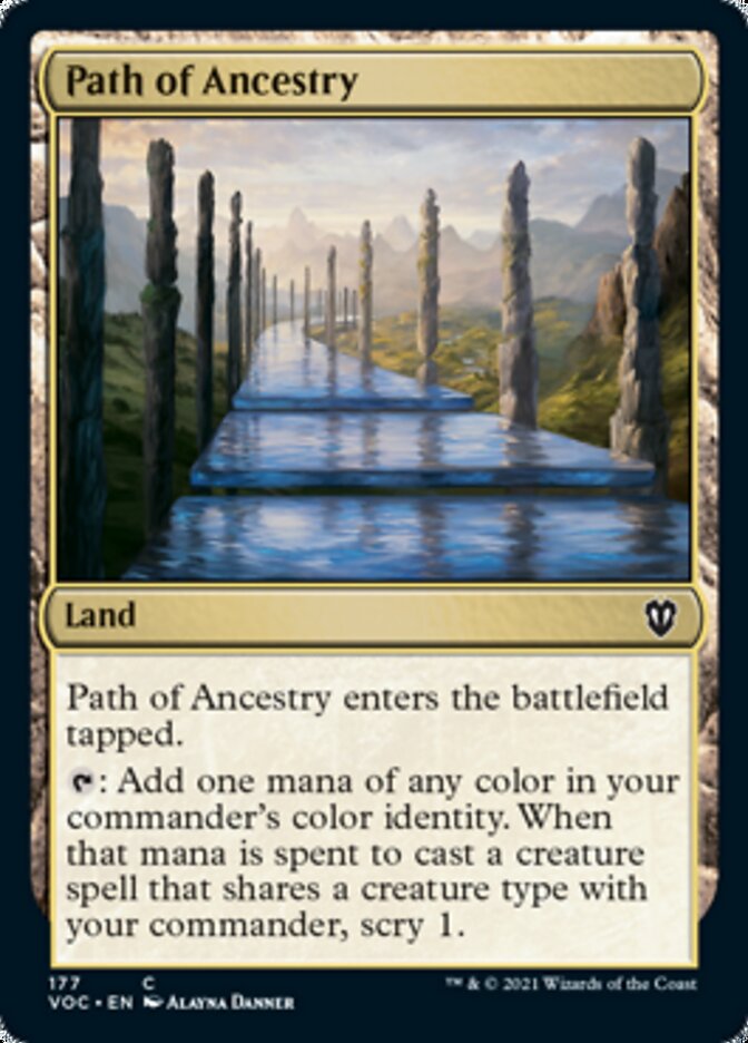 Path of Ancestry [Innistrad: Crimson Vow Commander] | Lots Moore NSW