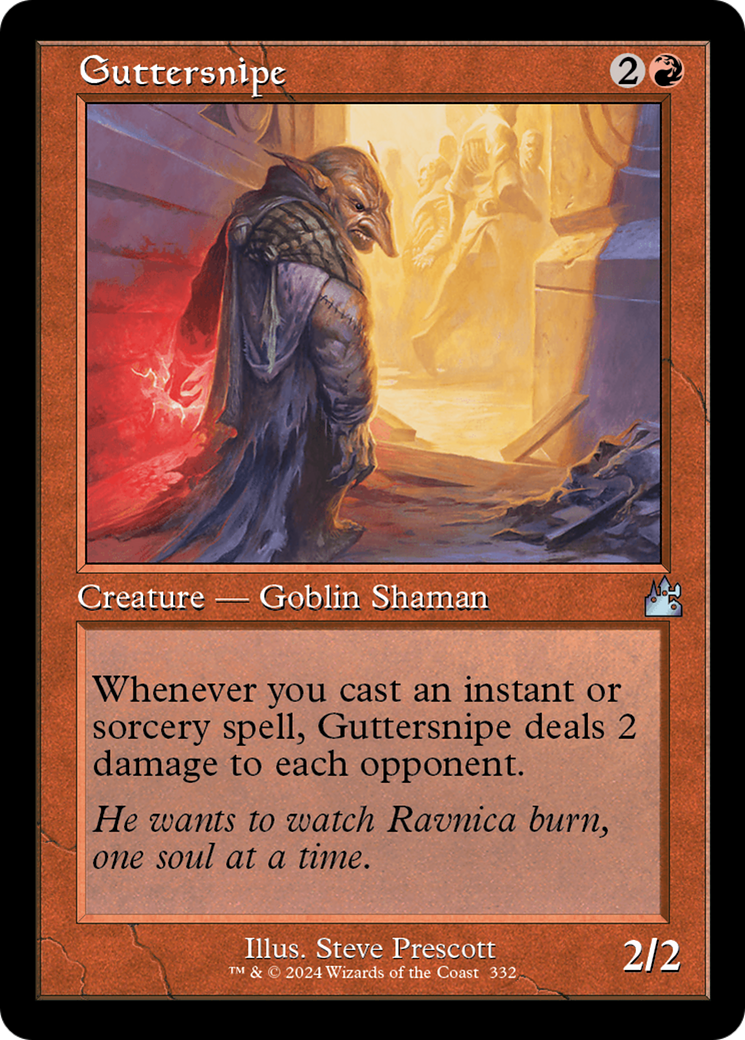 Guttersnipe (Retro Frame) [Ravnica Remastered] | Lots Moore NSW