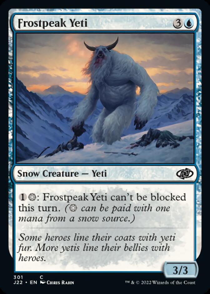 Frostpeak Yeti [Jumpstart 2022] | Lots Moore NSW