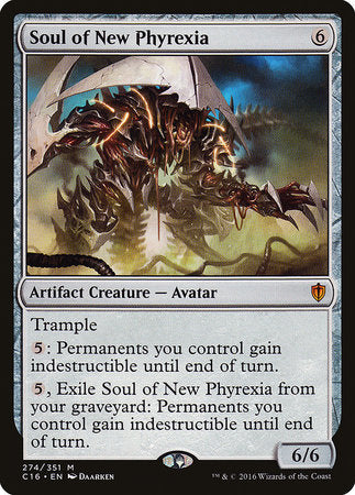 Soul of New Phyrexia [Commander 2016] | Lots Moore NSW