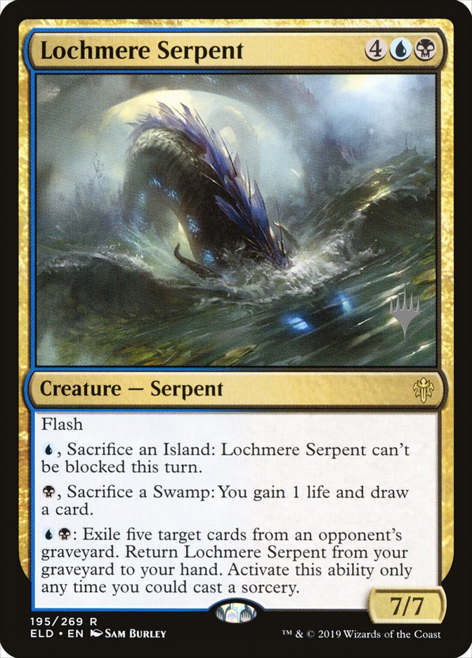 Lochmere Serpent (Promo Pack) [Throne of Eldraine Promos] | Lots Moore NSW