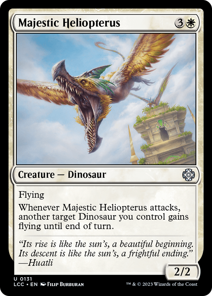 Majestic Heliopterus [The Lost Caverns of Ixalan Commander] | Lots Moore NSW