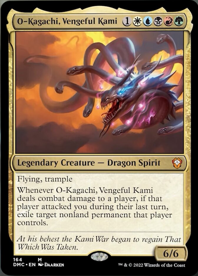 O-Kagachi, Vengeful Kami [Dominaria United Commander] | Lots Moore NSW