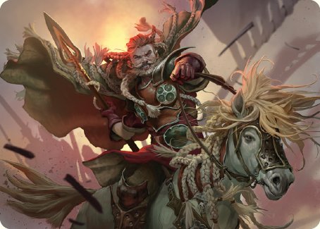 Eomer of the Riddermark Art Card [The Lord of the Rings: Tales of Middle-earth Art Series] | Lots Moore NSW