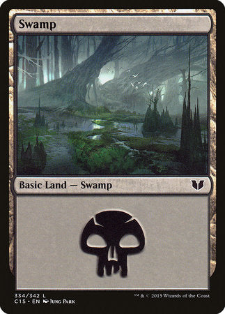 Swamp (334) [Commander 2015] | Lots Moore NSW