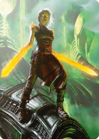 Nahiri, the Unforgiving Art Card [Phyrexia: All Will Be One Art Series] | Lots Moore NSW