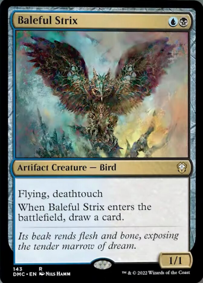 Baleful Strix [Dominaria United Commander] | Lots Moore NSW