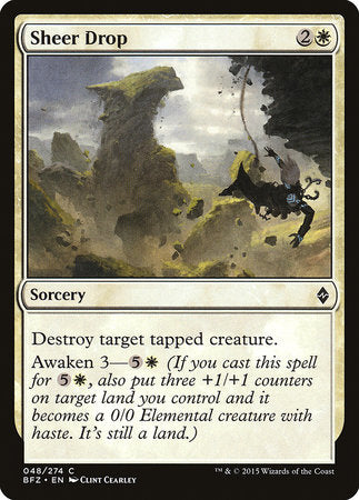 Sheer Drop [Battle for Zendikar] | Lots Moore NSW