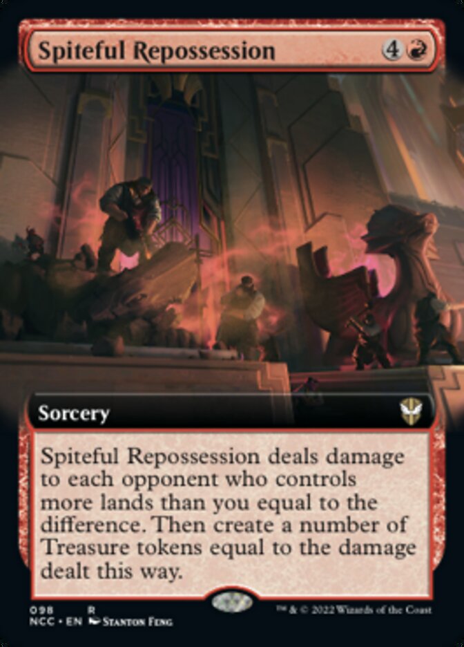 Spiteful Repossession (Extended Art) [Streets of New Capenna Commander] | Lots Moore NSW