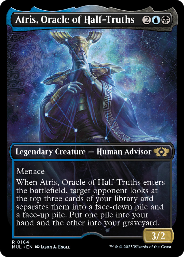 Atris, Oracle of Half-Truths (Halo Foil) [Multiverse Legends] | Lots Moore NSW