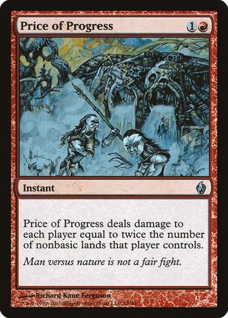 Price of Progress [Premium Deck Series: Fire and Lightning] | Lots Moore NSW