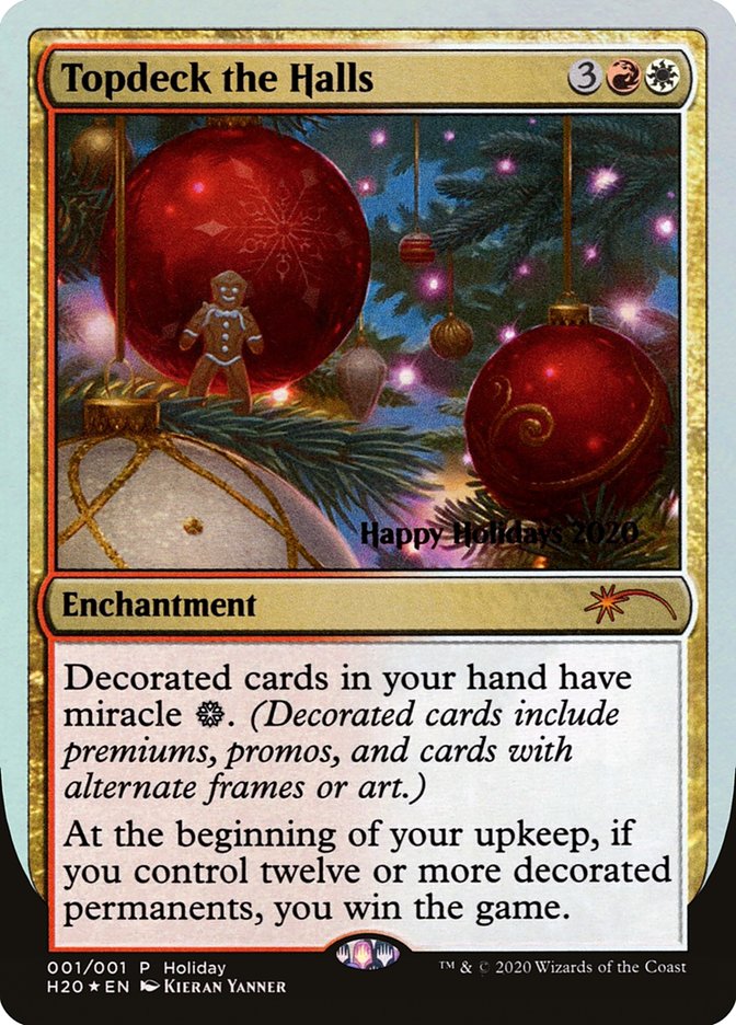 Topdeck the Halls [Happy Holidays] | Lots Moore NSW