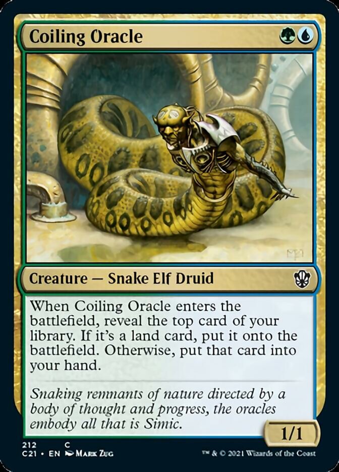 Coiling Oracle [Commander 2021] | Lots Moore NSW