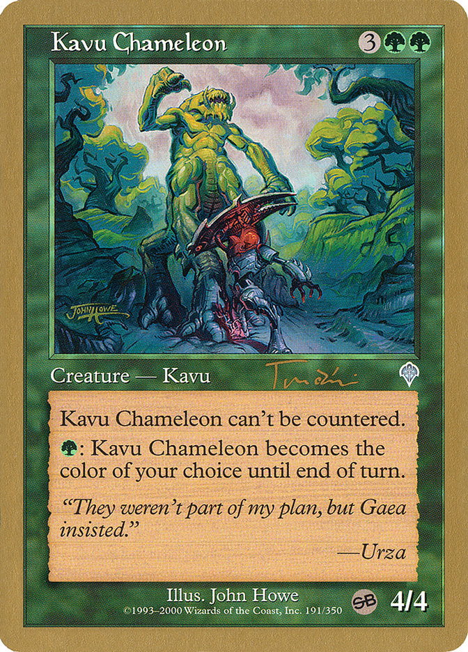 Kavu Chameleon (Jan Tomcani) (SB) [World Championship Decks 2001] | Lots Moore NSW