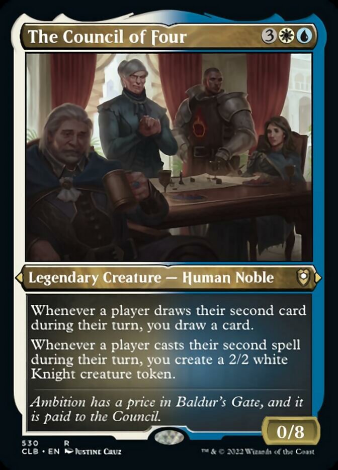 The Council of Four (Foil Etched) [Commander Legends: Battle for Baldur's Gate] | Lots Moore NSW