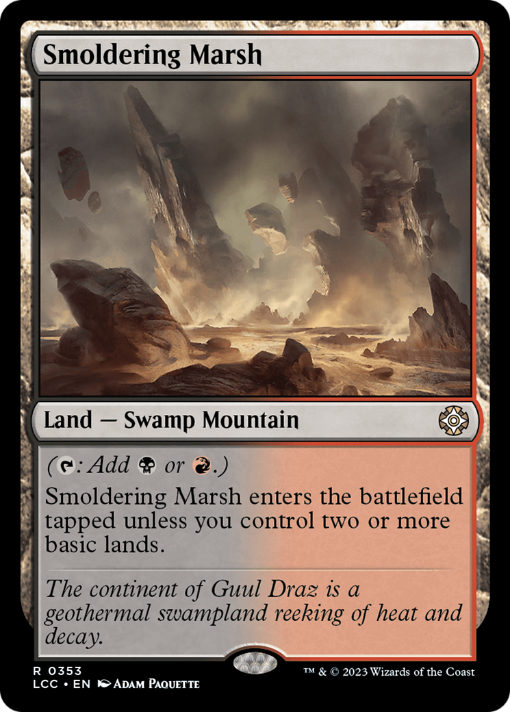 Smoldering Marsh [The Lost Caverns of Ixalan Commander] | Lots Moore NSW