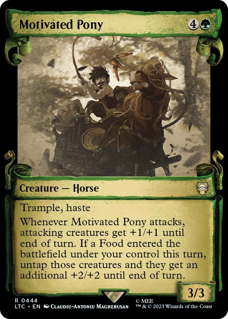 Motivated Pony [The Lord of the Rings: Tales of Middle-Earth Commander Showcase Scrolls] | Lots Moore NSW